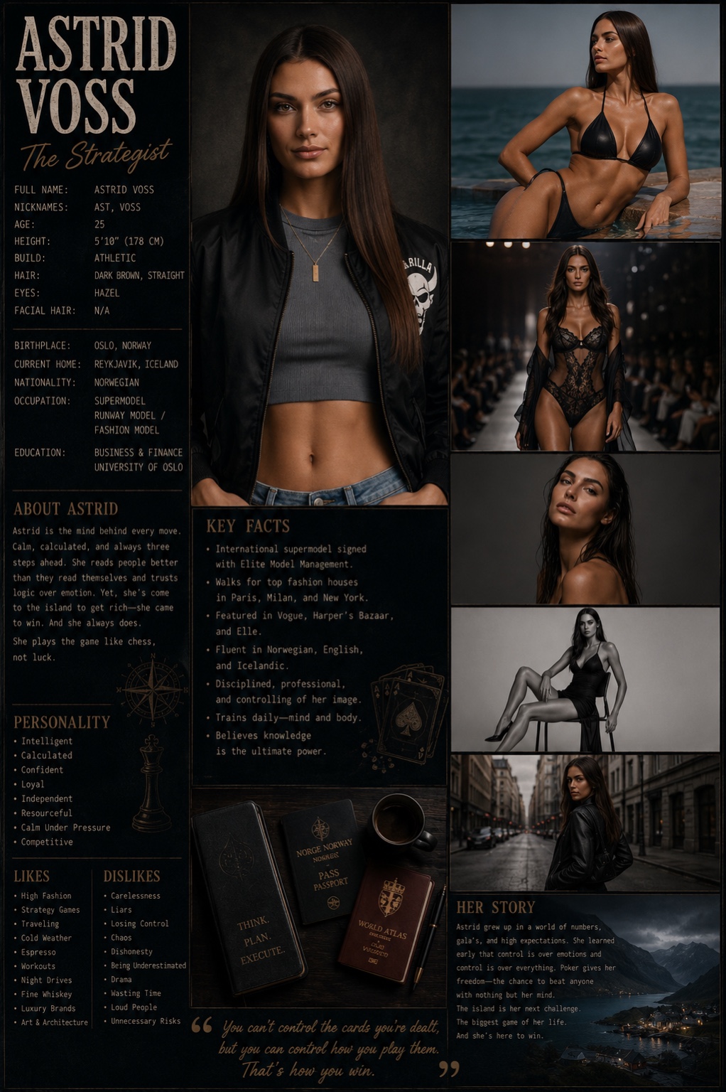 Astrid Voss character card